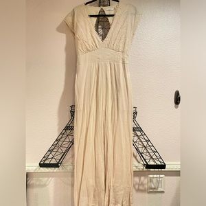 Lush creme colored romper